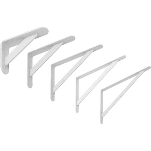 スガツネ【重量用棚受 ホワイト】DFBK-E120-WT~他