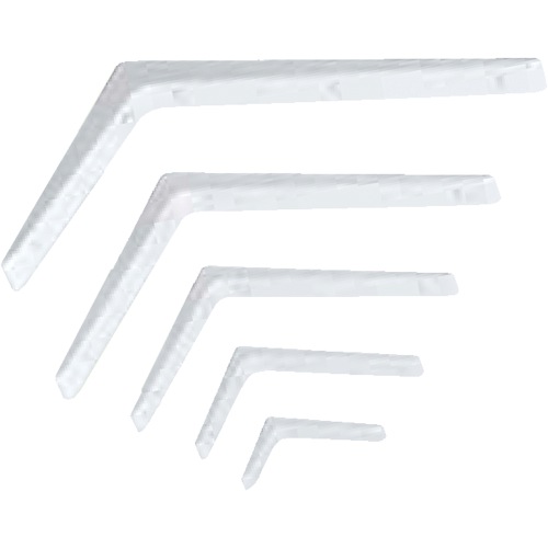 ケイ・ジー・ワイ工業【アルミ棚受 ホワイト】AL-W0610~他