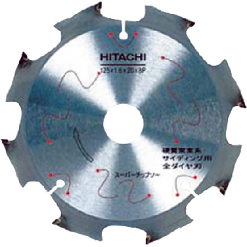 特権的な-日 - 立 スーパーチップソ - ー(全ダイヤ) 125mmX20 8枚刃