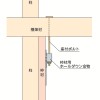 ホールダウン金物の施工～構造材の干渉～正しい取付け方6-1-○