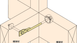 羽子板金物の施工～横架材への接触～正しい取付け方7-1-○