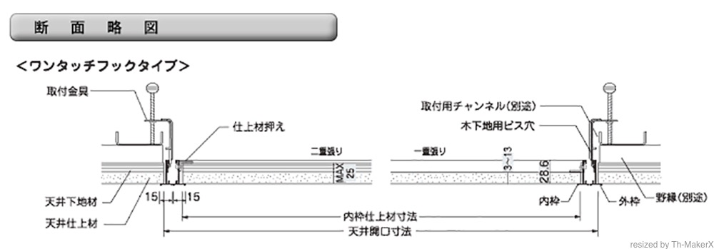 メーカー公式 建具専門店らくらくハッチ OM-61502 3段式ステー 外寸900×900mm ステンレス製 SPG避難口 避難ハッチ 