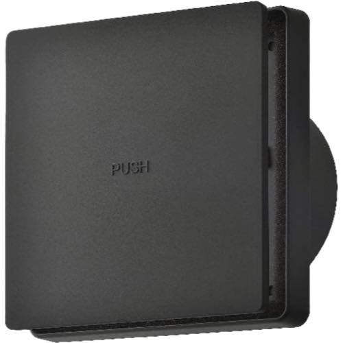 バクマ【樹脂製プッシュ式レジスターREPD-JF-PM-BK/REPD-JFK-PM-BK】REPD-100JF-PM-BK(PM2.5対応+空気清浄フィルター付)~他