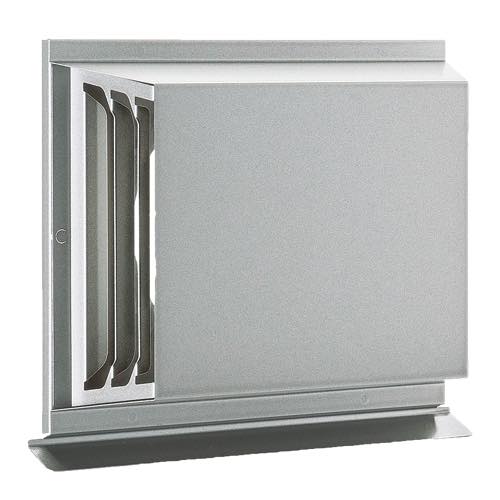 バクマ【角型横吹出し換気口 SKD-RV　72°ダンパー付　 アミなし】SKD-100RV～他