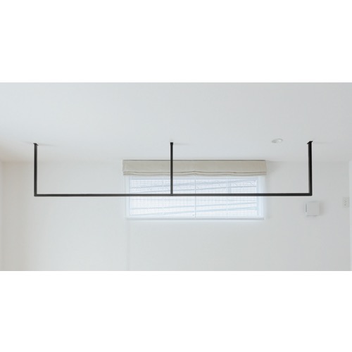 森田アルミ工業【天井付け物干しkacu E型タイプ】KAC286E-BK~他