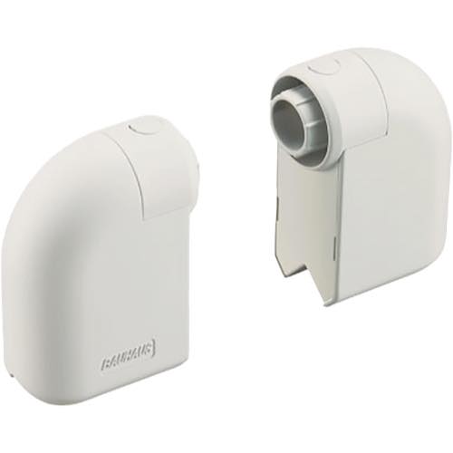 BAUHAUS(バウハウス)【32ソフトアクアレール　出隅ブラケット(2個セット)】SAQ-05W(040-7315)