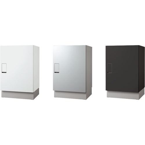 ナスタ【宅配ボックス ビッグ(巾木高100)】KS-TLT450-S600-WW ホワイト/ホワイト(幅木セット)~他
