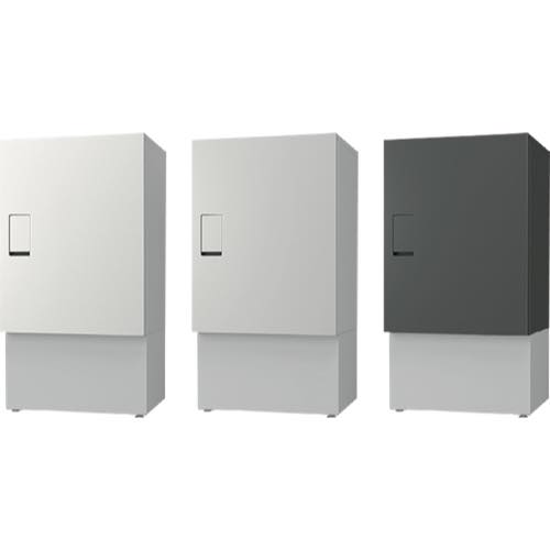 ナスタ【宅配ボックス ビッグ(巾木高250)】KS-TLT450-S600-WW ホワイト/ホワイト(幅木セット)~他