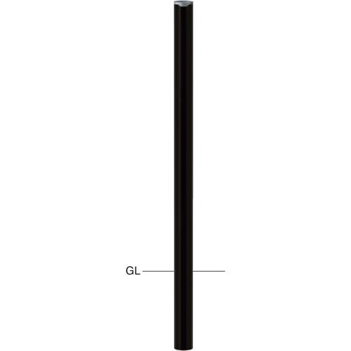 サンポール【アルミピラーφ60　差込式カギ付】A-101SK　フックなし～他