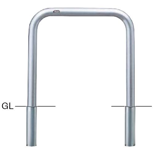 サンポール【アーチ　ステンレス製　φ60.5×W700×H650　差込式】AA-7S7-650