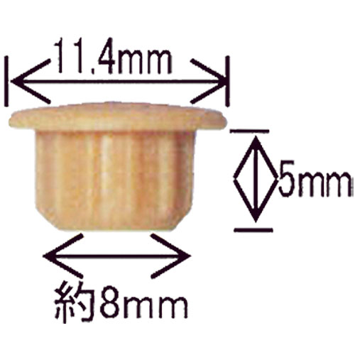 ダンドリ【8㎜穴キャップ(各色)(Aボックス)】A8-1~他
