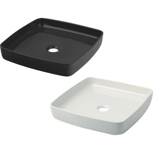 カクダイ【MINO 角型手洗器 (493-096)】493-096-W～他