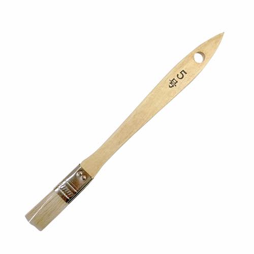 サンライズ【木刷毛　金巻5号　白ラック】