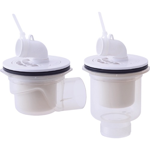 丸一【(マルトラップ)洗濯機防水パン用排水トラップ(泡逆流防止機能付き)】XT-G 横引き~他