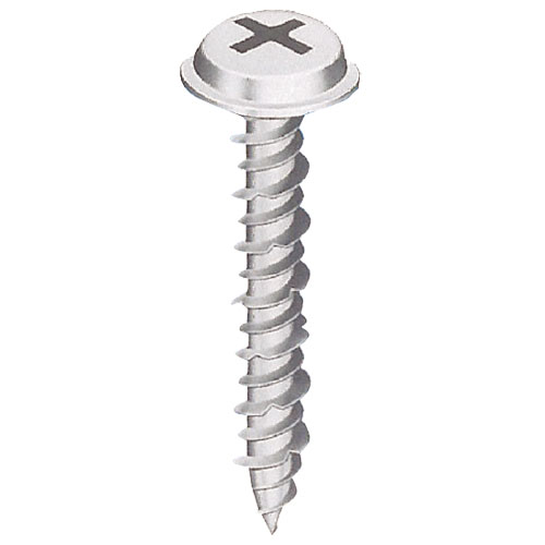 ヤマヒロ【コンクリートビス ナベワッシャー(ビスコン)】PVW425FS シルバー~他