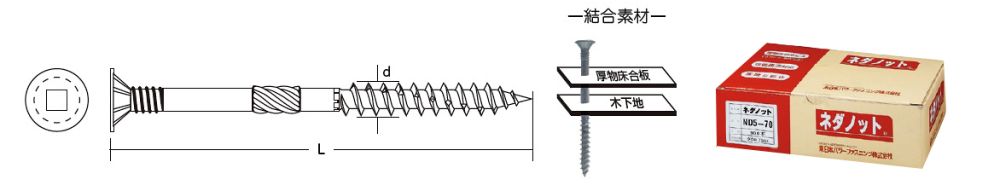 SYNEGIC(シネジック)【ネダノット】ND5-70 - 「匠の一冊」公式通販サイト