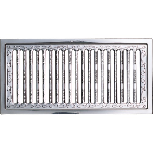 宇佐美工業【ステンレス床下換気 唐草 網無】UK-YK2040-SO