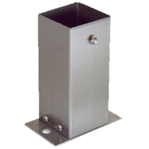 ノーブランド【ステンレス装飾柱脚金物 ストレート】90角~他