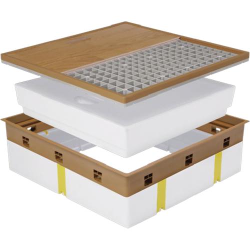 Joto(ジョートー)【高気密型床下点検口(高断熱型) 450×600】SPF-R45C-BC2-IV(クッションフロア合わせ)～他