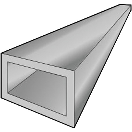 アルインコ【アルミ平角パイプ 艶消しシルバー】FB250S1~他