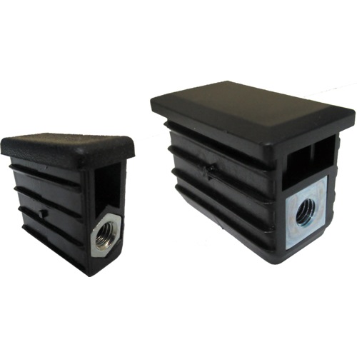 アルインコ【樹脂キャップ 角パイプ用ナット付タテ】AC372K2~他