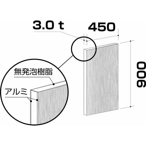 アルインコ【アルミ複合板　CG490G】CG490G22～他