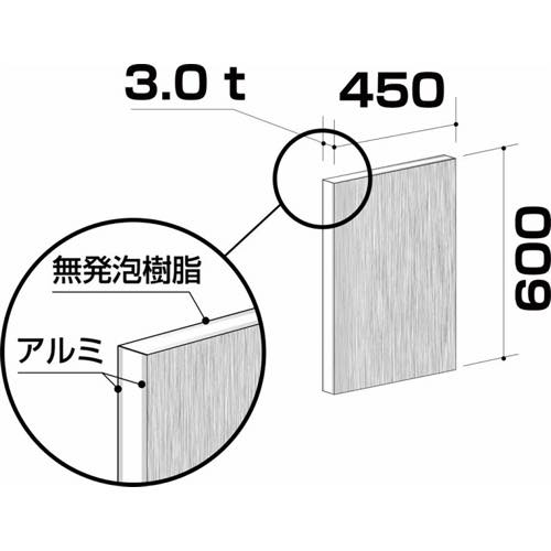 アルインコ【アルミ複合板　CG460G】CG460G22～他