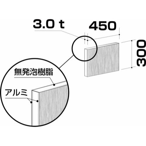 アルインコ【アルミ複合板 CG345G】CG345G22~他