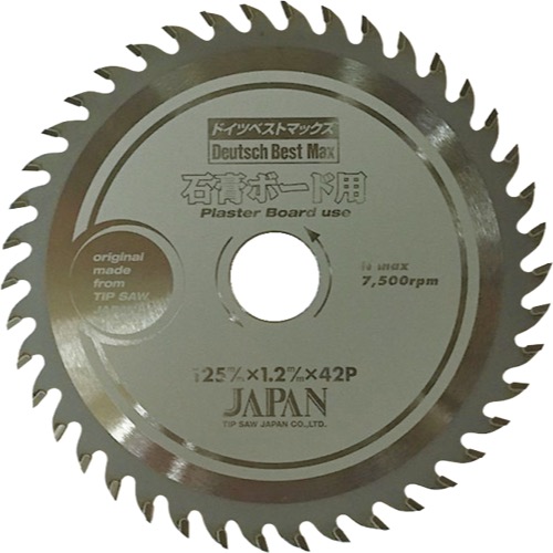 チップソージャパン【ドイツベストマックス 石膏ボード用】SB-100~他