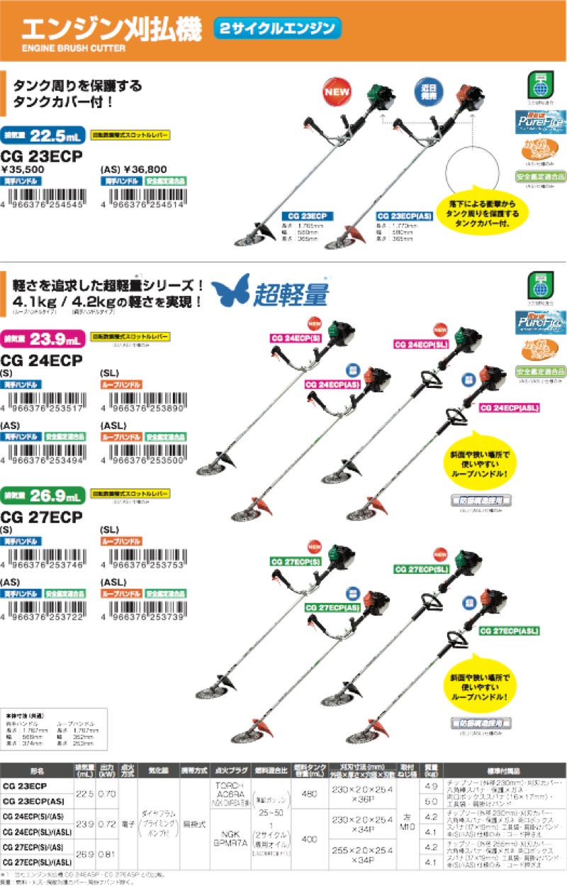Hikoki ハイコーキ 日立工機 Cg24ecp 2サイクルエンジン刈払機 Cg24ecp As 他 匠の一冊 公式通販サイト