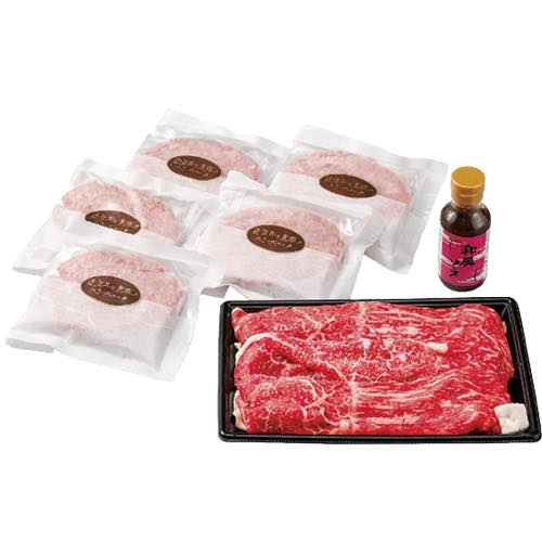 アピデ【近江牛すき焼き&黒豚のハンバーグセット　2269-036】